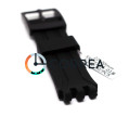 Каучуковый ремешок для часов Swatch Mister Chrono черный RKS-003 - 5